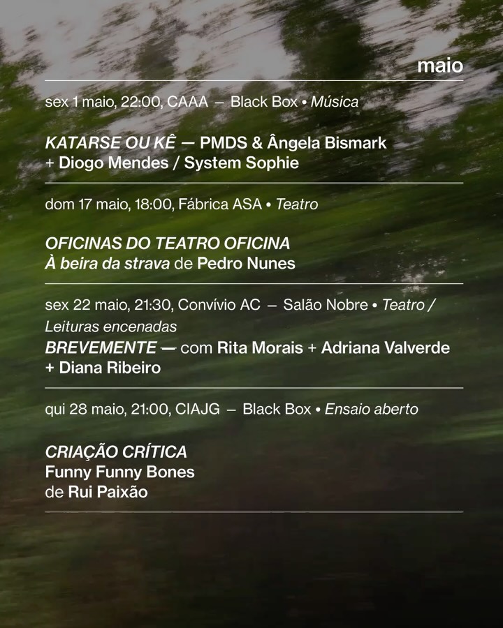 Temporada no Teatro Oficina — Teatro Oficina, Bela Vista, São Paulo