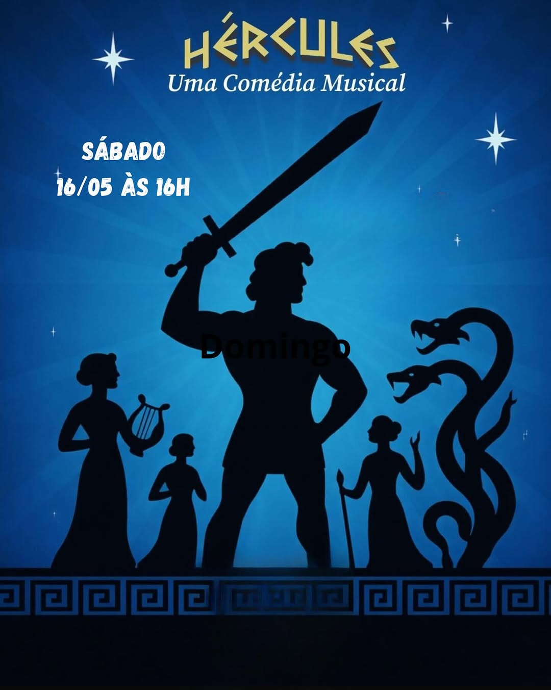 Hércules – O Grande Herói — Teatro UNICID, Vila Leopoldina, São Paulo
