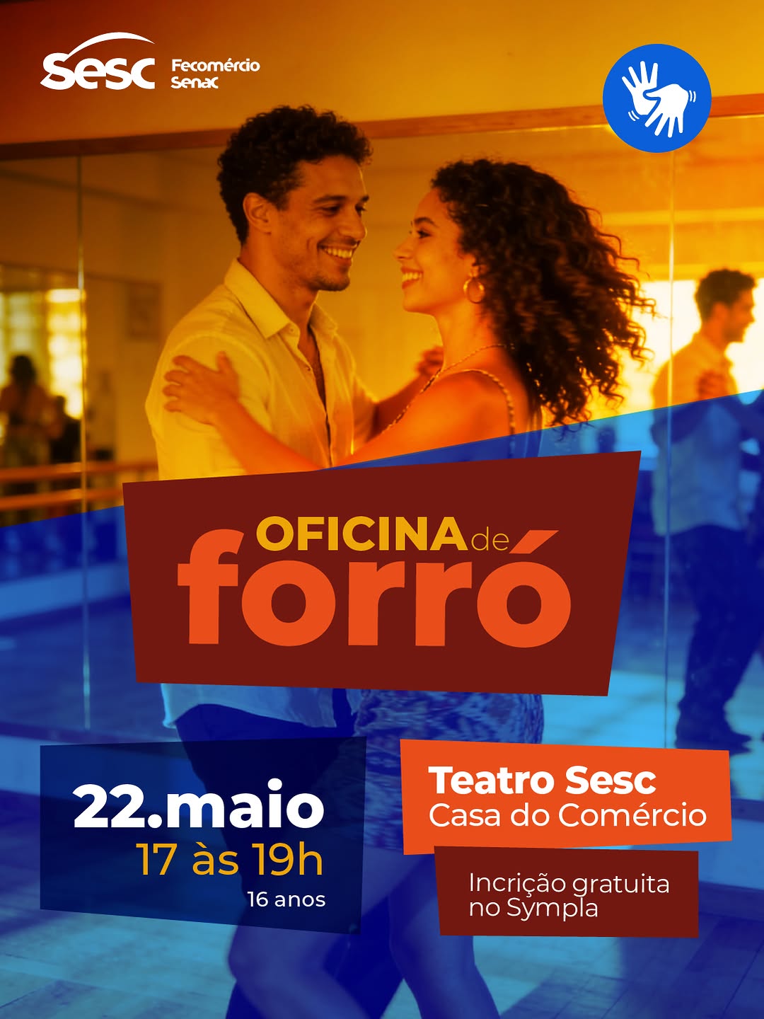 Oficina de Forró — Teatro Sesc Casa do Comércio, Salvador