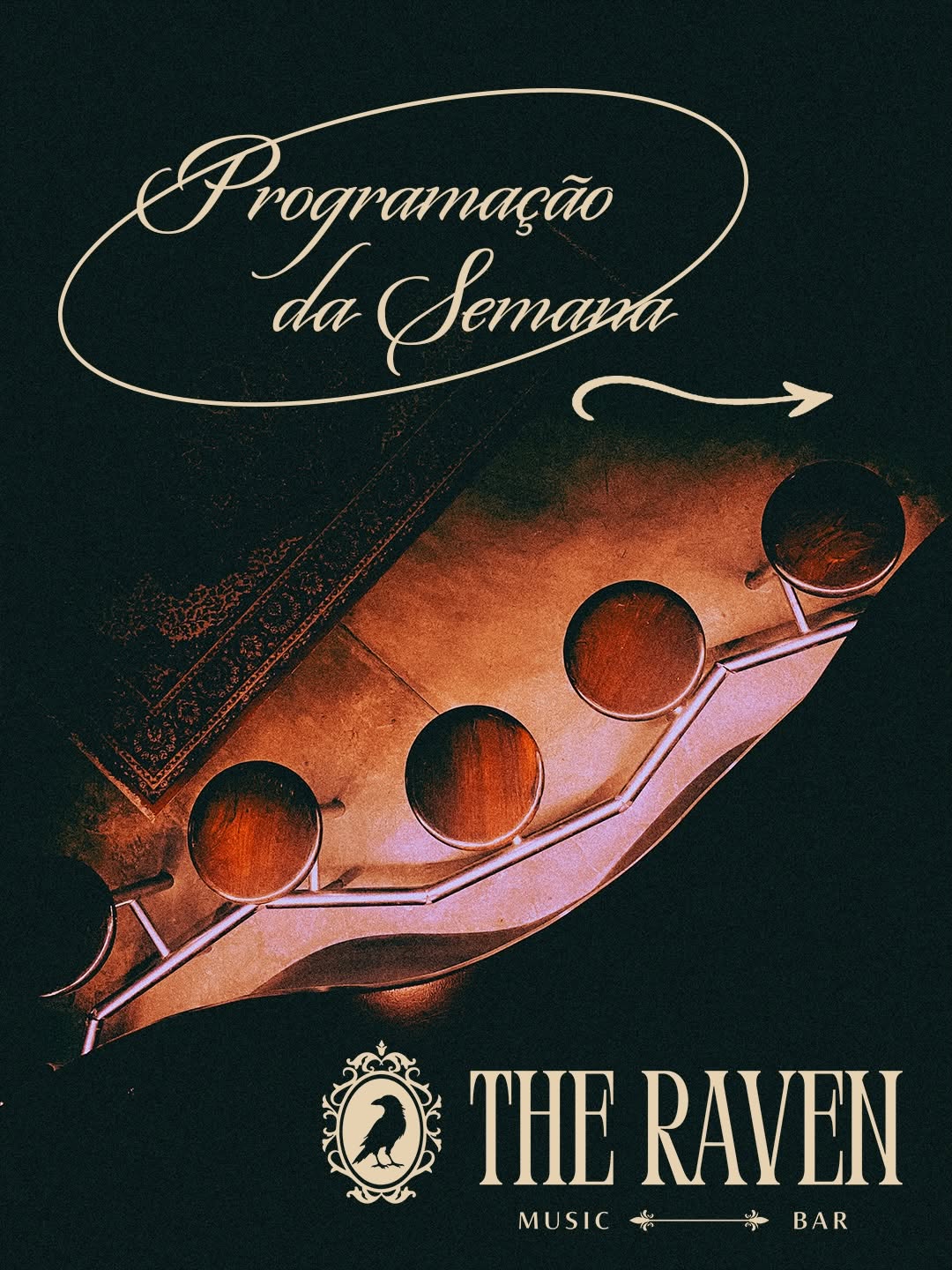 Programação da semana — The Raven Music Bar, Pinheiros, São Paulo
