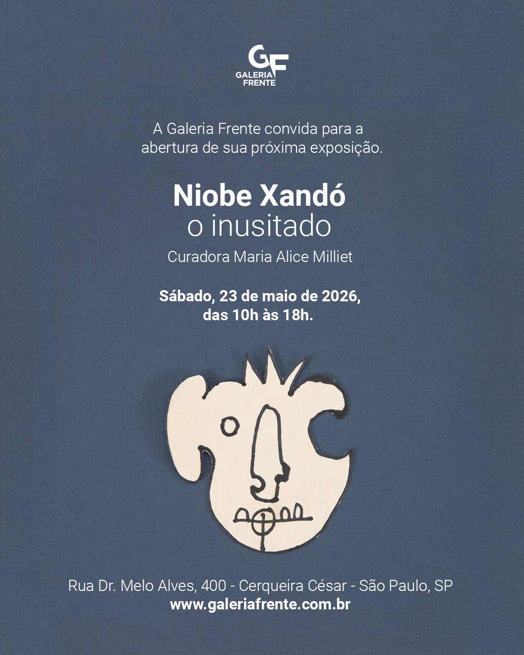 Niobe Xandó: O Inusitado — Galeria Frente, Bela Vista, São Paulo