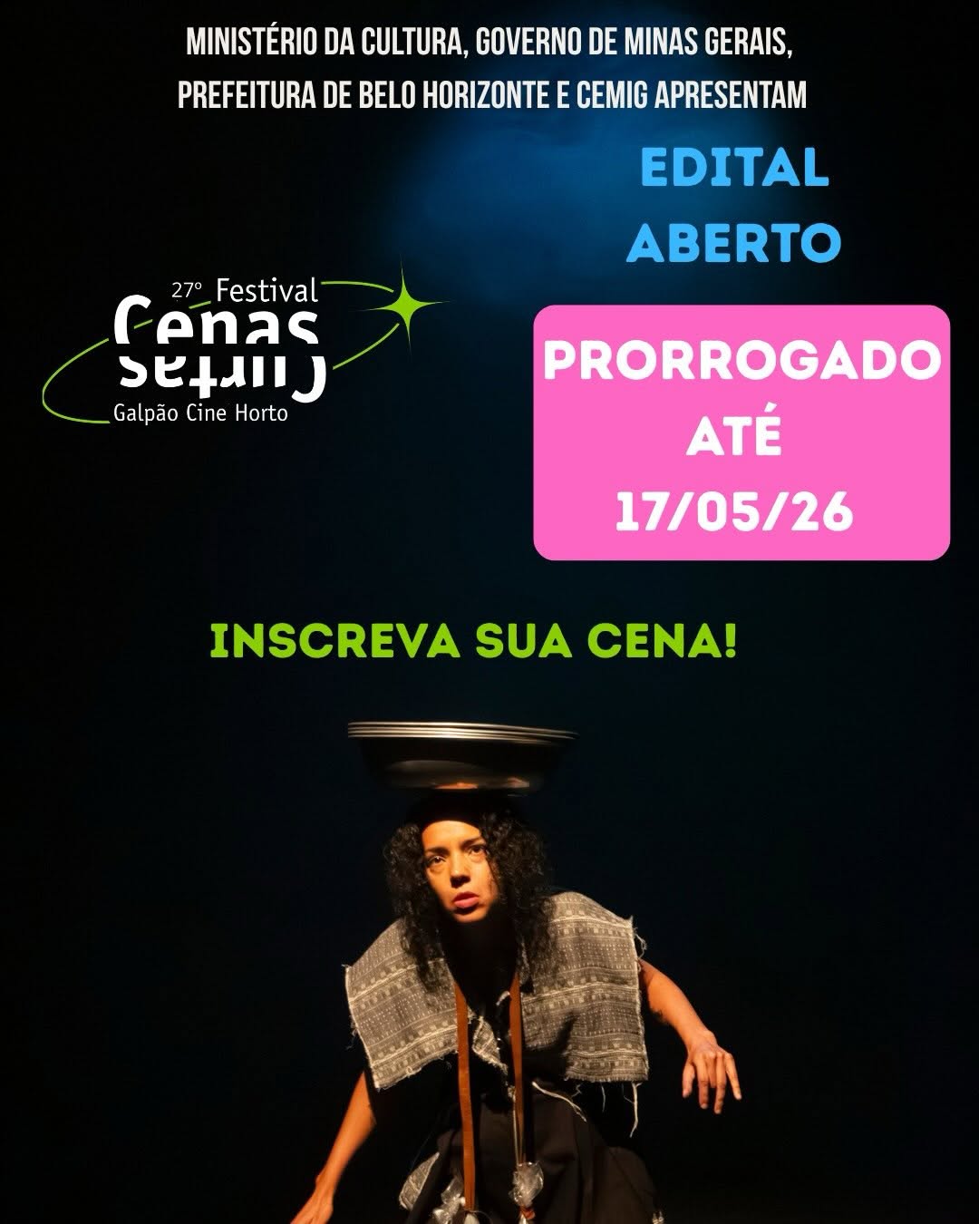 27º Festival Cenas Curtas — Galpão Cine Horto, Horto, Belo Horizonte