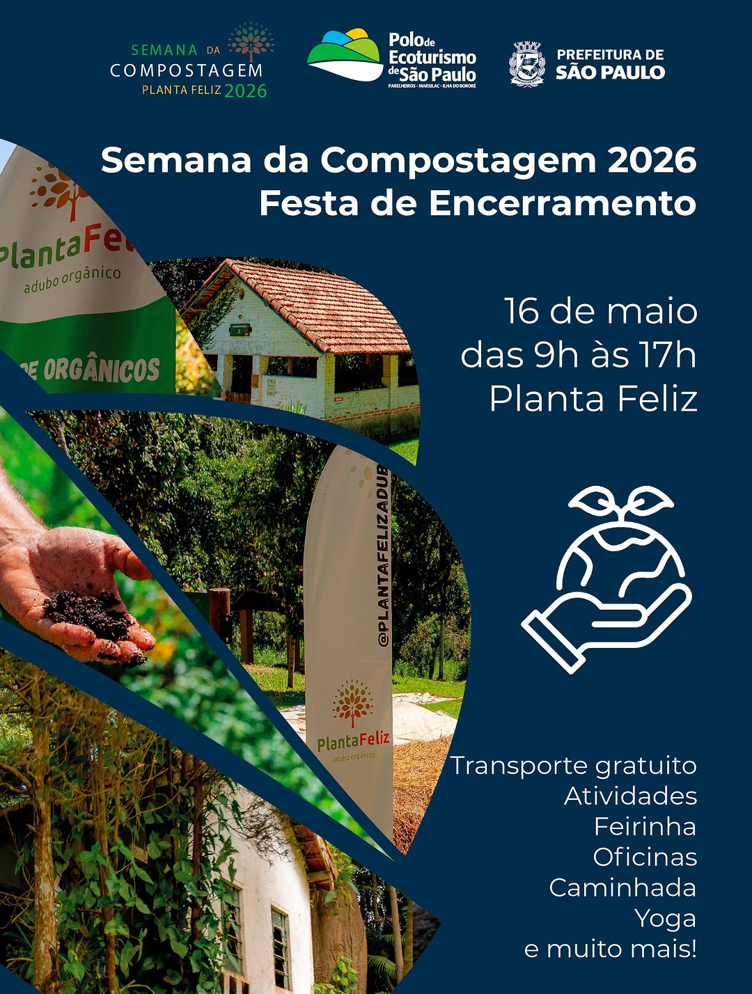 6ª Semana da Compostagem Planta Feliz — Polo de Ecoturismo de São Paulo, Parelheiros, São Paulo