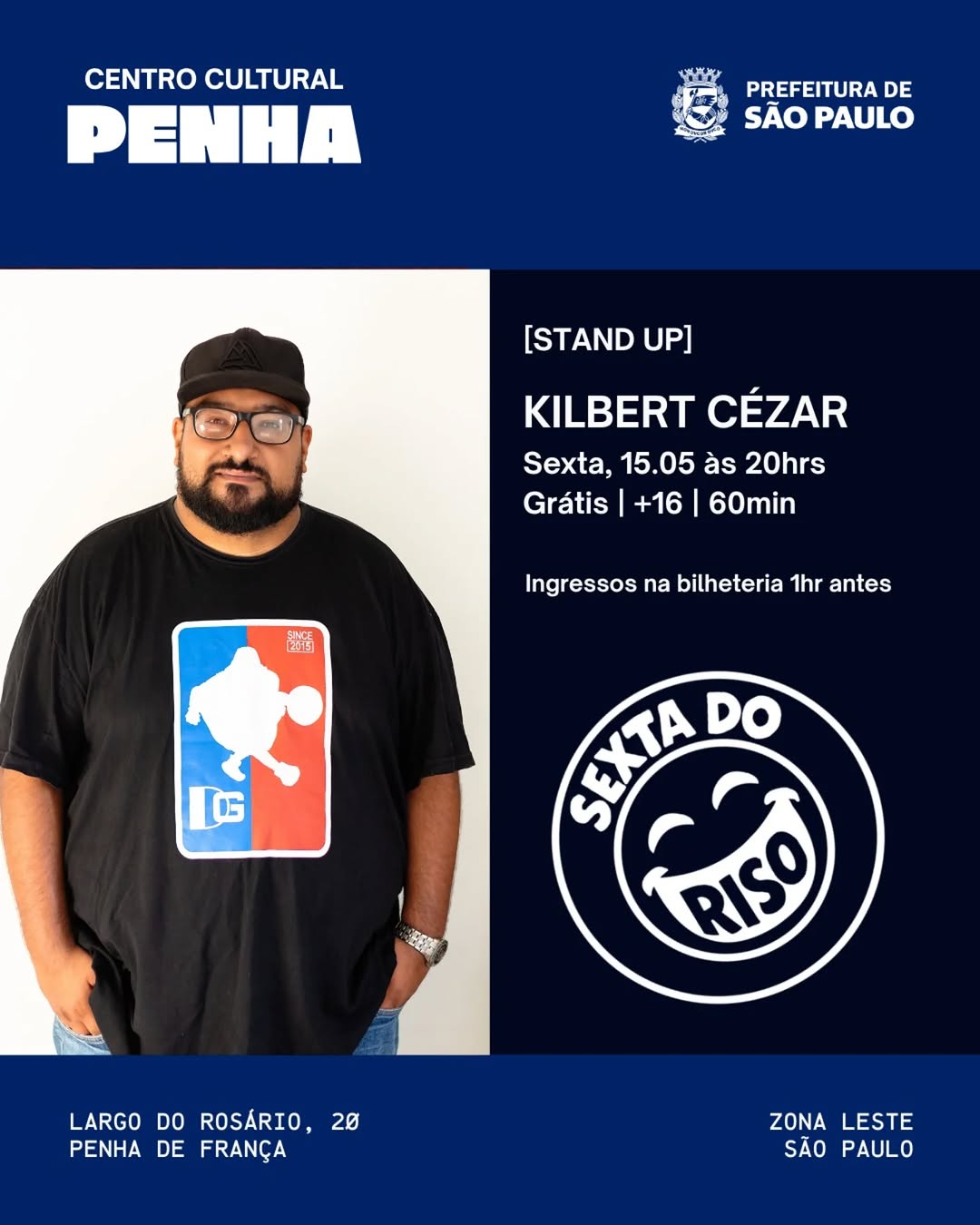 Kilbert Cézar — Centro Cultural Penha, Penha, São Paulo