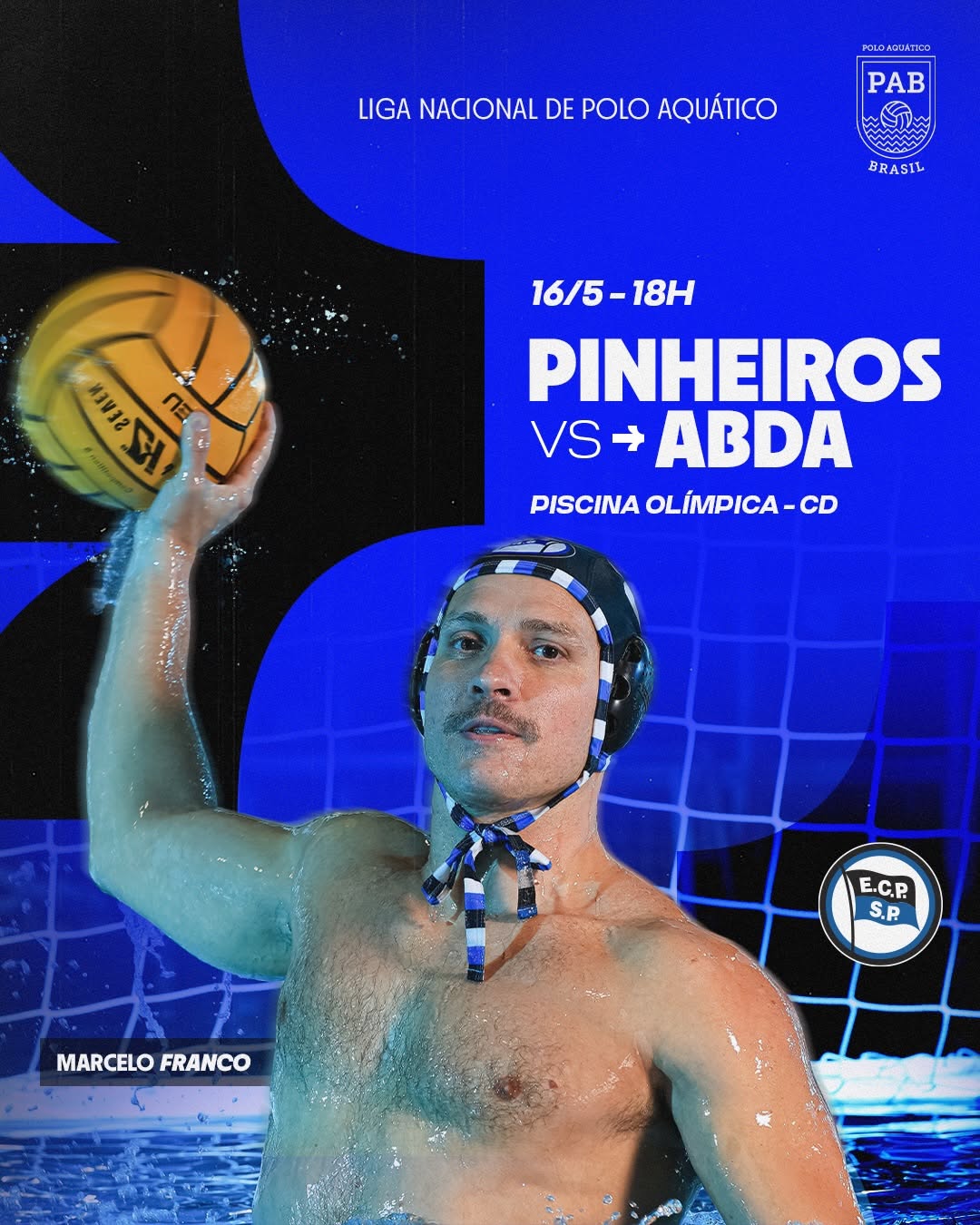 Liga Nacional de Polo Aquático — Esporte Clube Pinheiros, Pinheiros, São Paulo