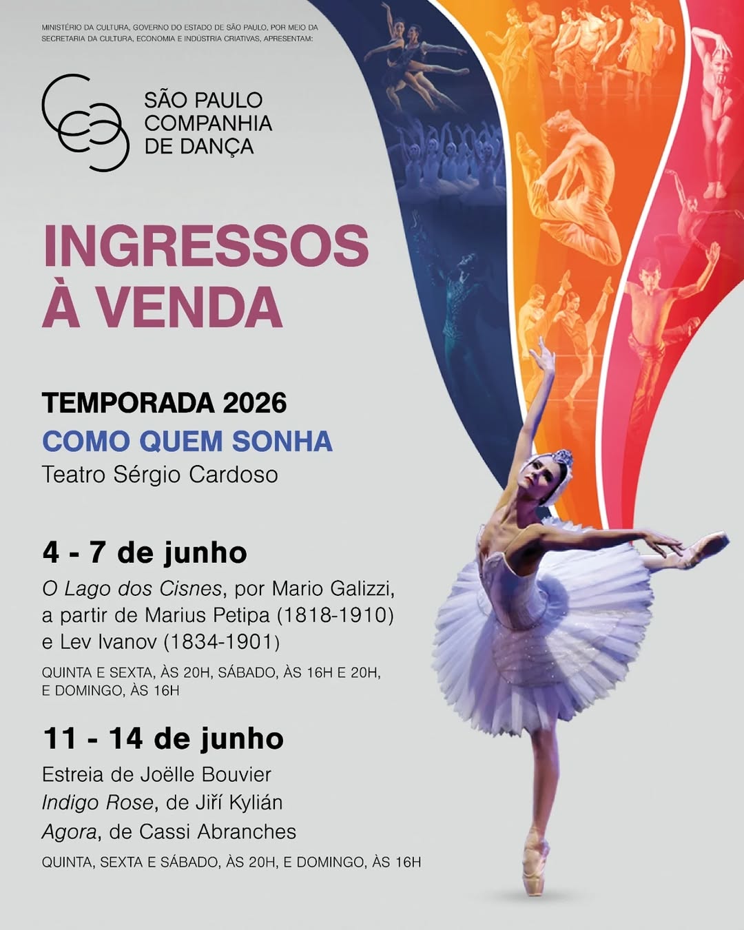 O Lago dos Cisnes — Cia de Dança, Bom Retiro, São Paulo