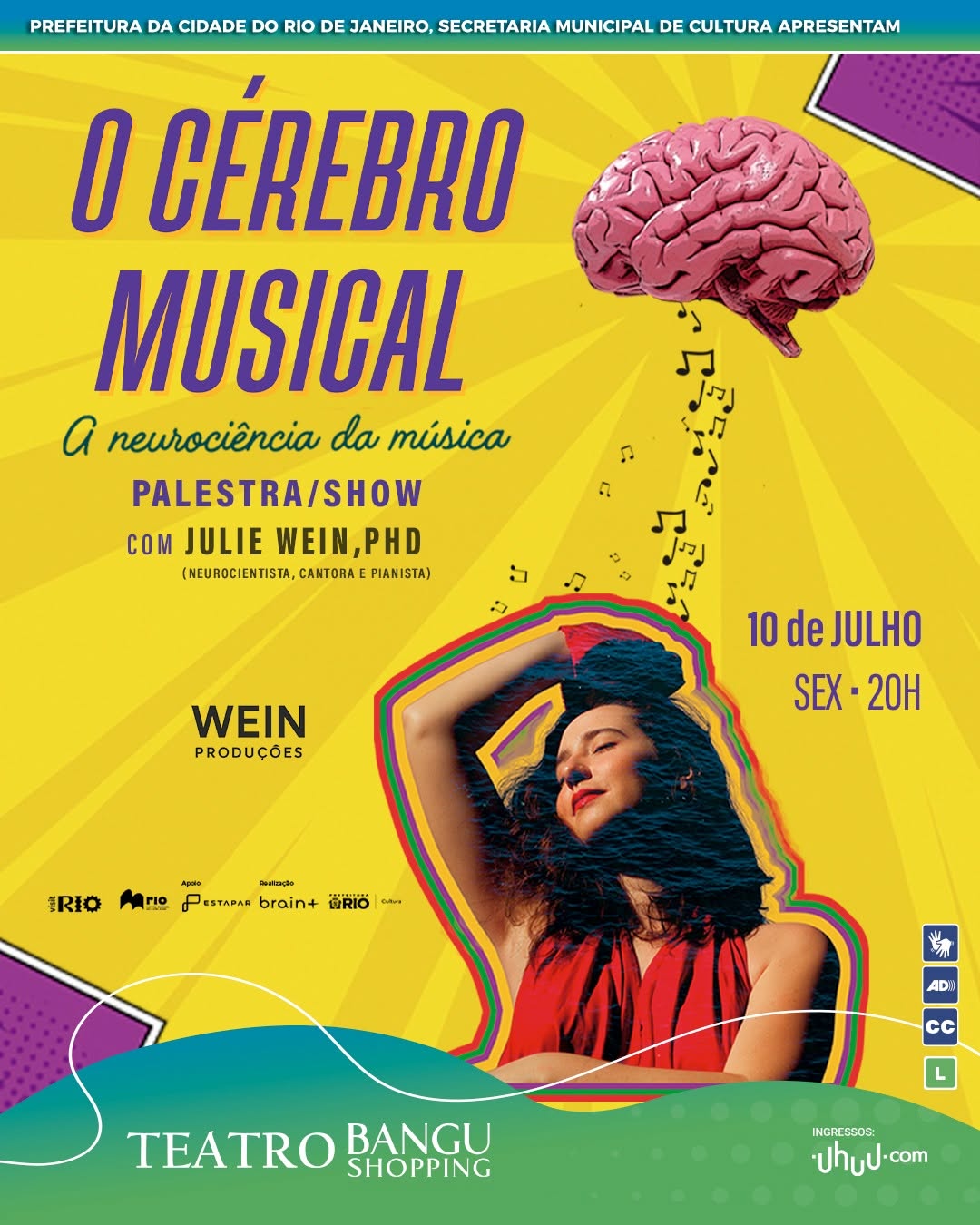 O Cérebro Musical — Teatro Bangu Shopping, Rio de Janeiro