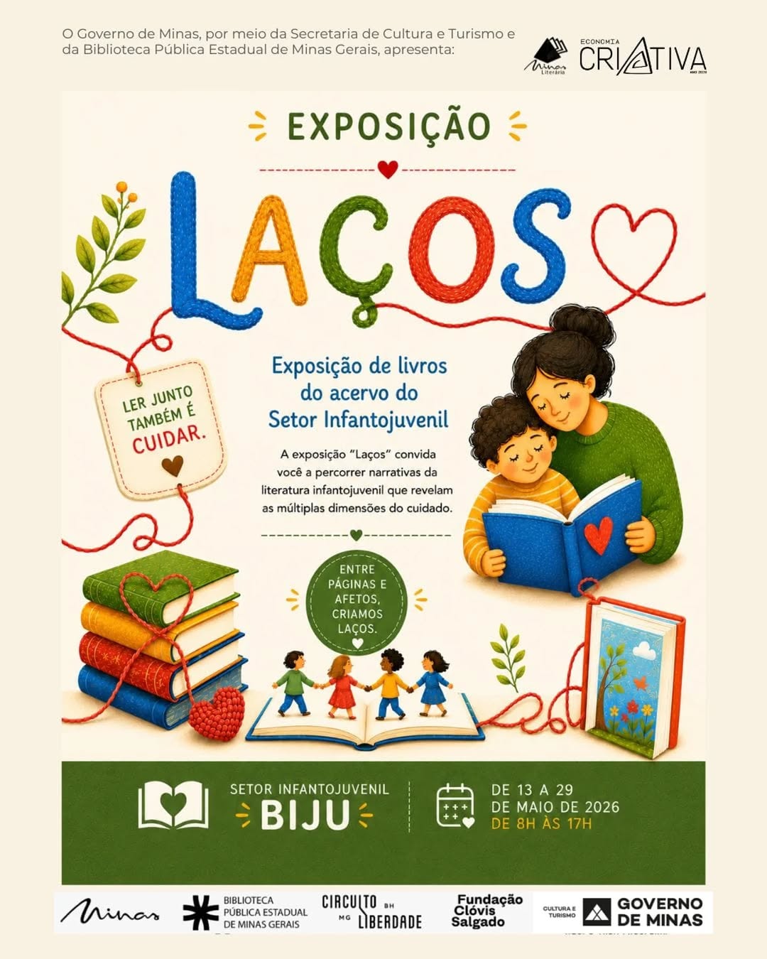 Exposição Laços — Biblioteca Pública Estadual de Minas Gerais, Funcionários, Belo Horizonte