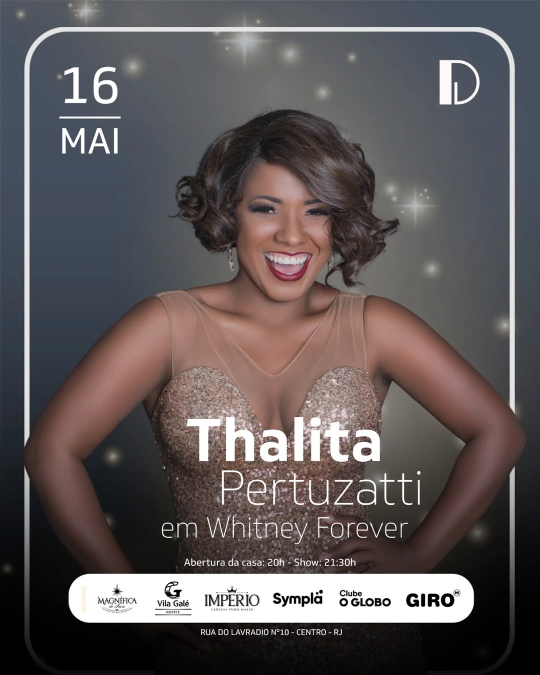 Whitney Forever por Thalita Pertuzatti — Dolores Club, Rio de Janeiro