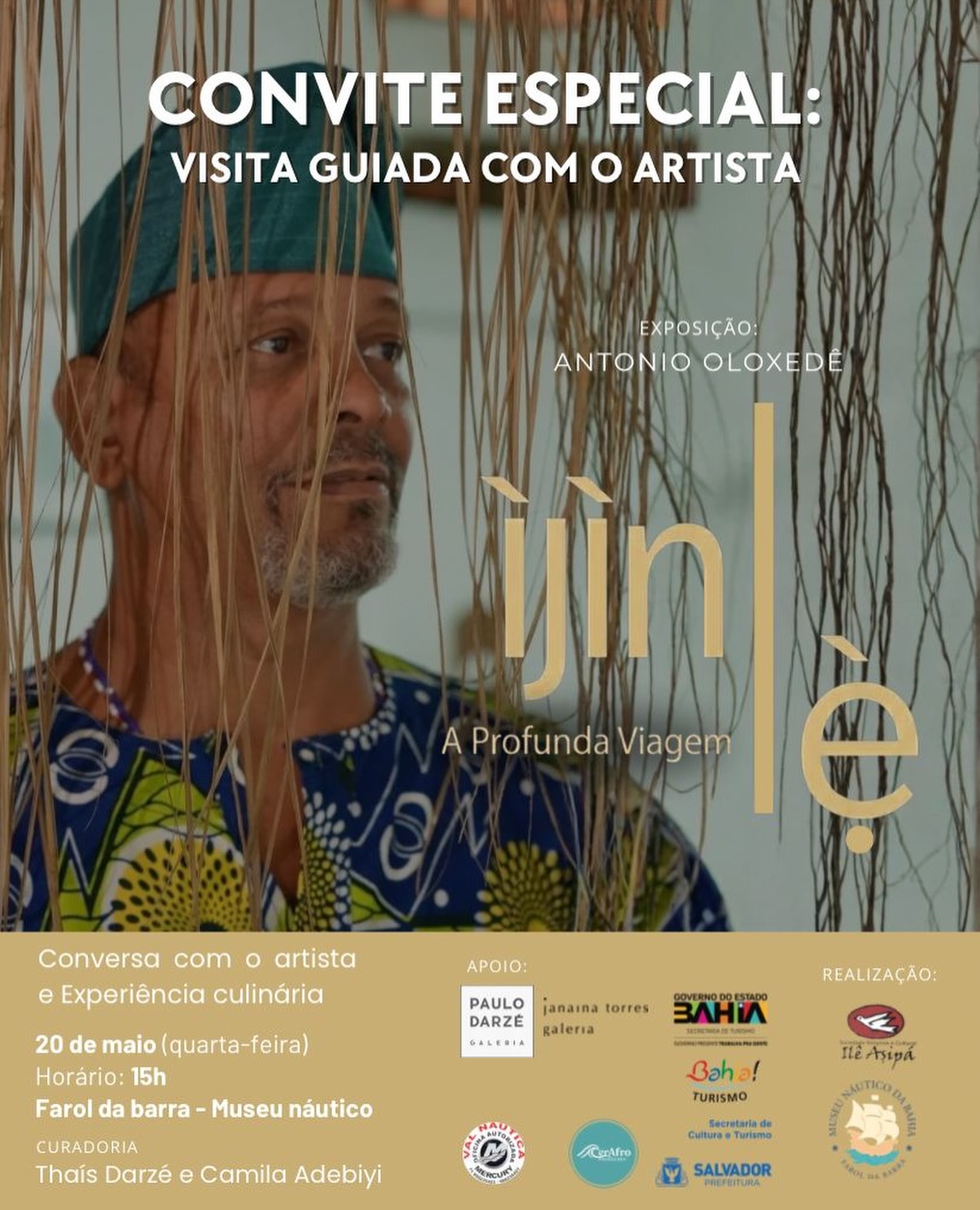 Visita Guiada - Exposição Ìjìnlẹ̀, A Profunda Viagem